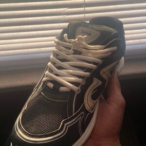 Dior B30 Black and White Athletic Sneaker